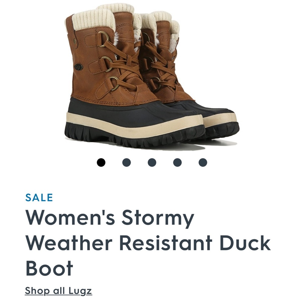 Lugz Stormy Weather Resistant Duck Boots